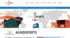 Desktop Screenshot of mundoports.com