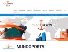 Tablet Screenshot of mundoports.com